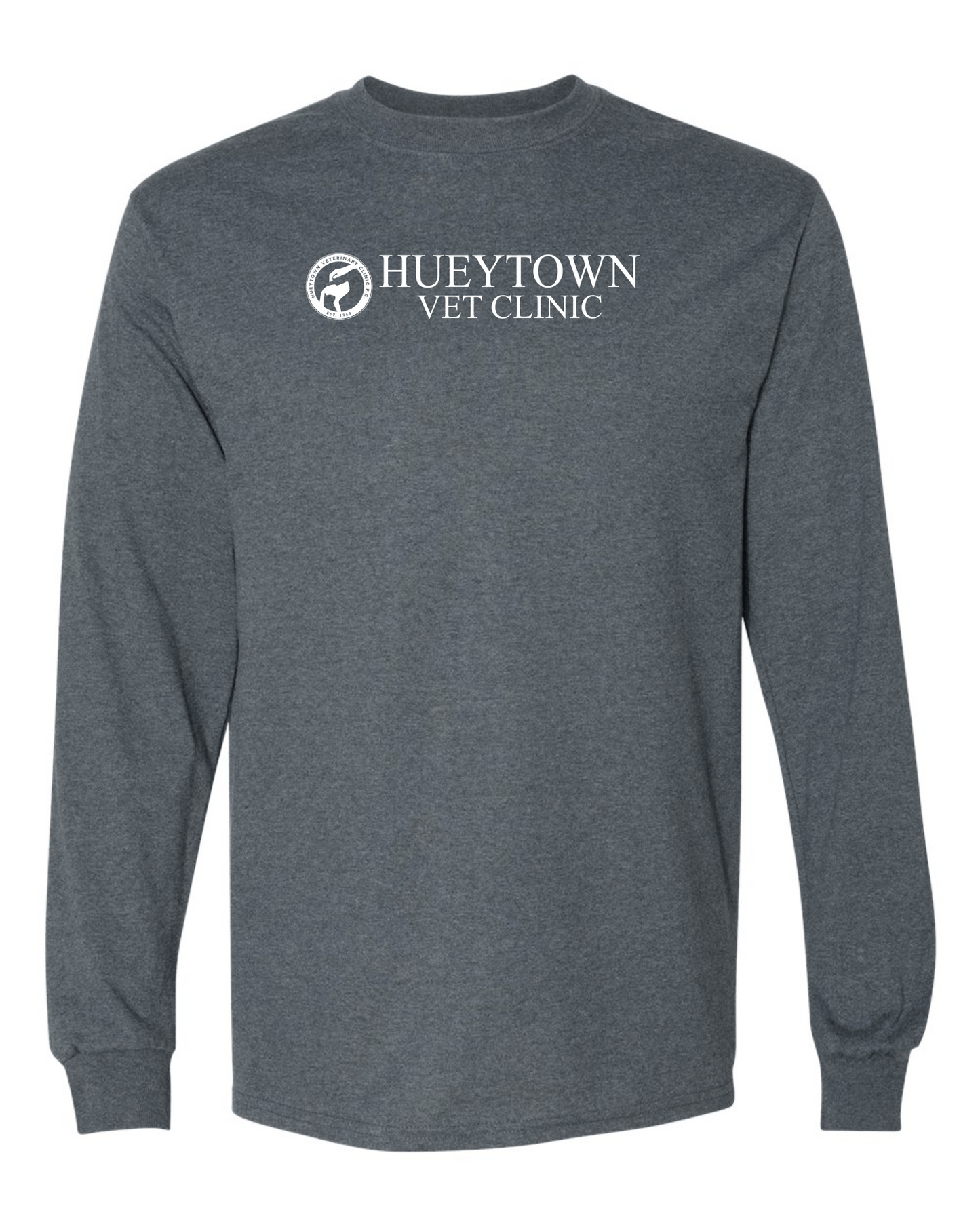 Gildan 50/50 Dark Heather Long Sleeve T-shirt