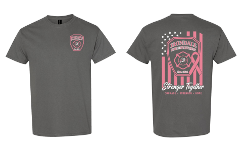 IRONDALE FIRE BREAST CANCER SHIRT
