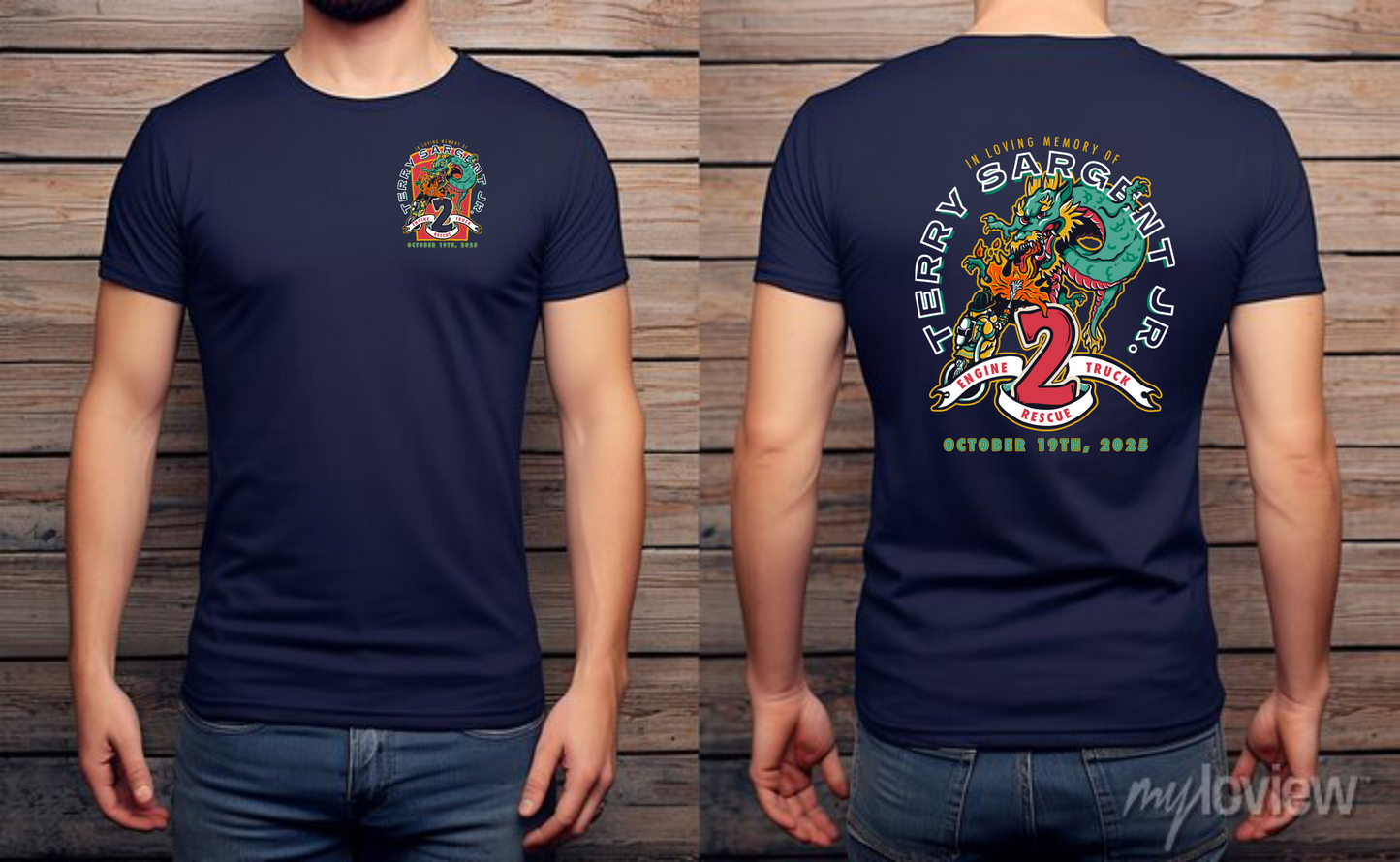 TERRY SARGENT JR MEMORIAL SHIRT& DECALS