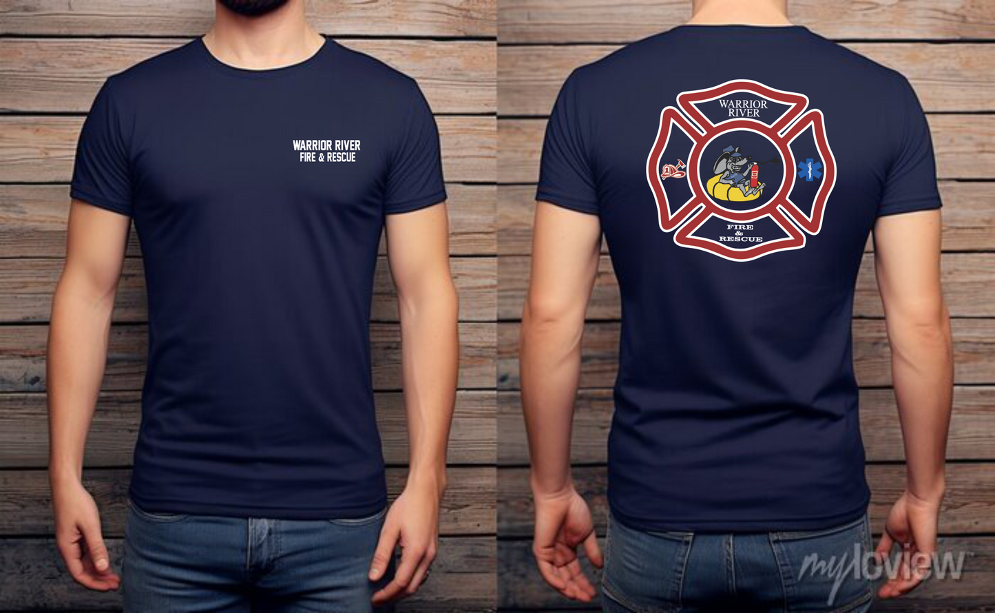 WARRIOR RIVER FIRE AND RESCUE RIVER RAT BACK