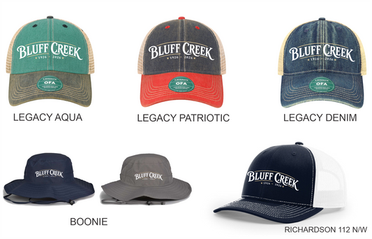 BLUFF CREEK HATS