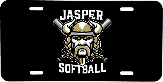 JASPER SOFTBALL CAR TAG DESIGN 4